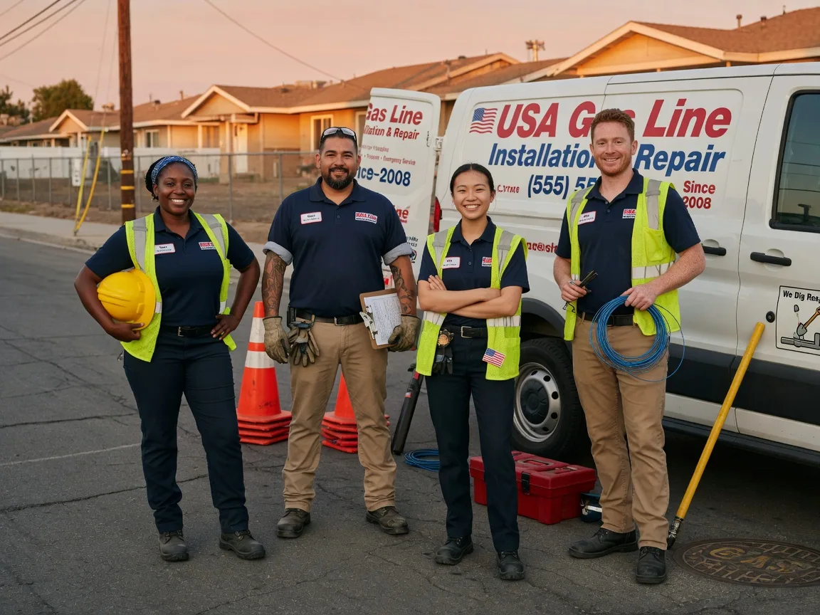 Gas Line Installation company in Deep River, IA